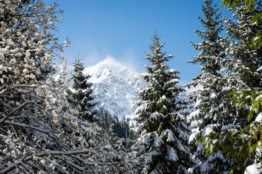Batı Karpat, kışın Tatry dağlara