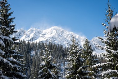 Batı Karpat, kışın Tatry dağlara