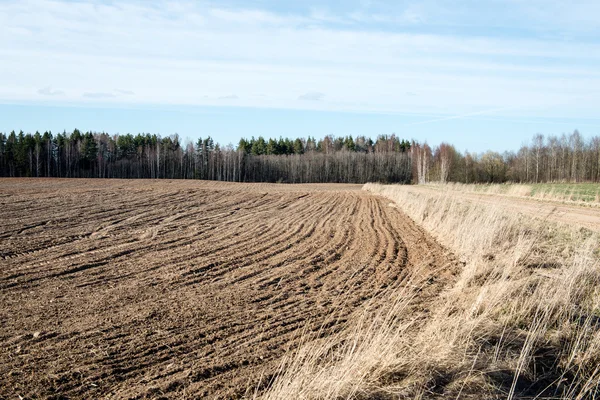 Paysage rural routier — Photo