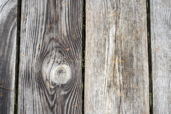 Wooden footbridge in the bog — Stock Photo, Image