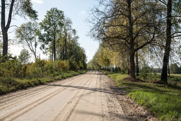 Route de campagne vide — Photo