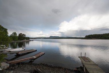 Norveç Deniz Sahil Manzaralı