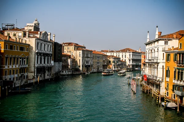 Vista del canal en italia — Foto de Stock