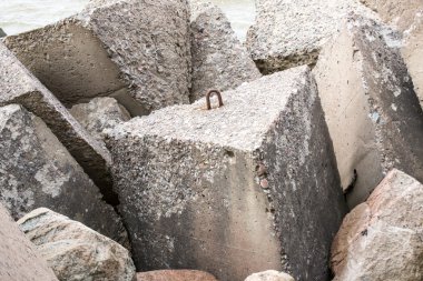 küçük bir çakıl kaya arka plan dokusu