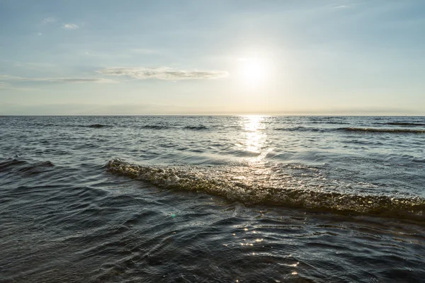 Reflejo del sol en el mar — Foto de Stock
