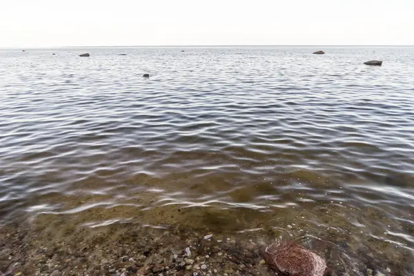 Rocky beach in the baltic sea — Stock Photo, Image