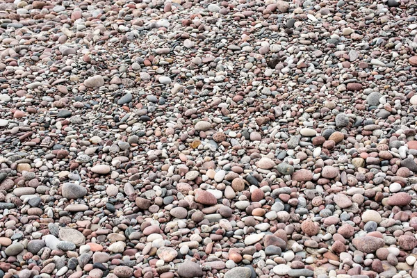 Small pebble rock background texture — Stock Photo, Image