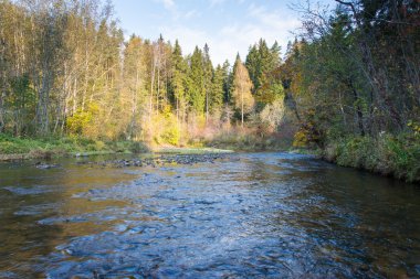 dağ nehir kayalar ve kumtaşı