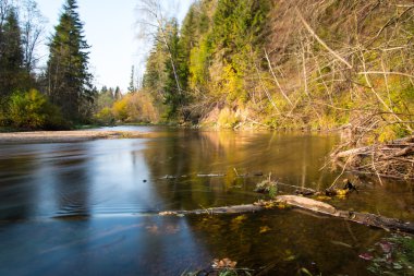 dağ nehir kayalar ve kumtaşı