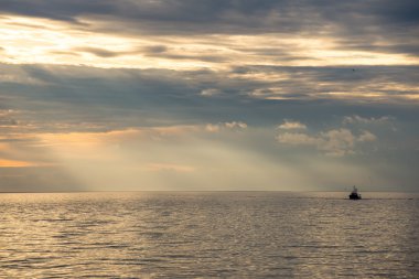 renkli sonbahar manzara soyut yansıması