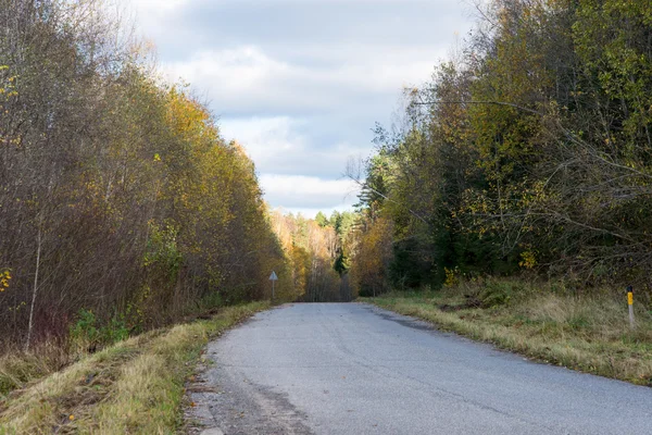 Autunno paesaggio di campagna colorato — Foto Stock