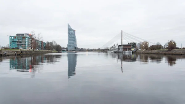 Panorama of the city of Riga, Latvia. — Stock Photo, Image