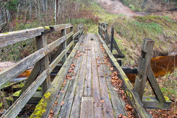 Jembatan Old Wooden — Stok Foto