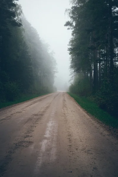 Empty country road — Stock Photo, Image