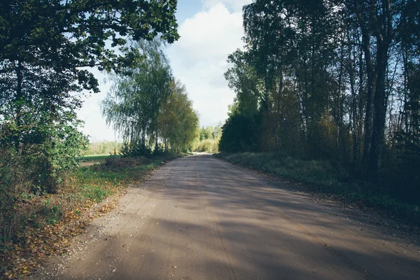 Empty country road — Stock Photo, Image