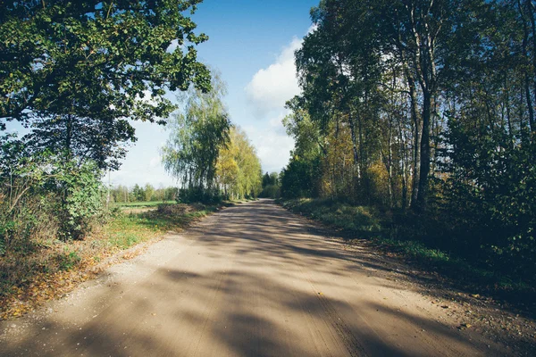 Route de campagne vide — Photo