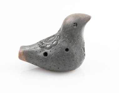 Kil oyuncak düdük şekil yapılan