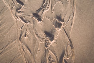 Islak kum doku - retro, vintage