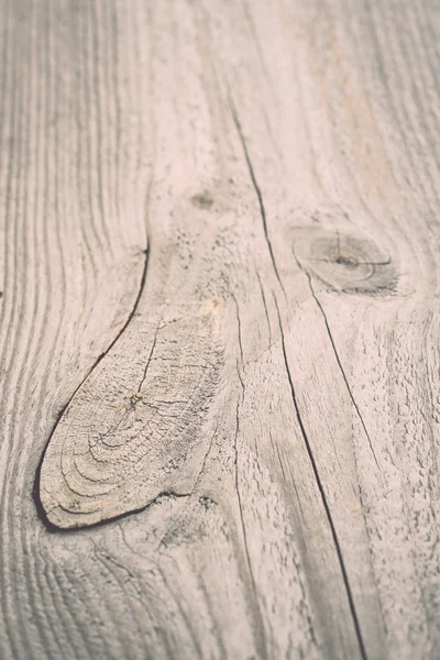 Wooden plank with splinters and cracks - retro, vintage — Stock Photo, Image