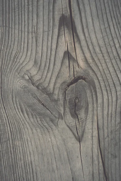 Tablón de madera con astillas y grietas - retro, vintage — Foto de Stock