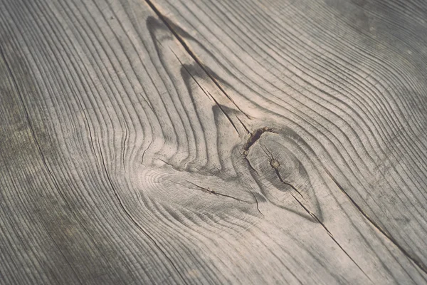 Houten plank met splinters en scheuren - retro, vintage — Stockfoto