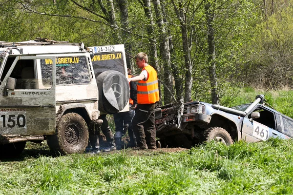 Offroad Truck Championship, aluksne, Lettland, 10. Mai 2008 — Stockfoto