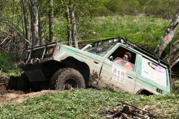 Offroad truck championship, Alūksne, Lettland, 10 maj, 2008 — Stockfoto