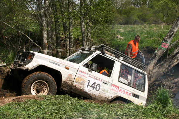 Campeonato de camiones todoterreno, Aluksne, Letonia, 10 de mayo de 2008 —  Fotos de Stock