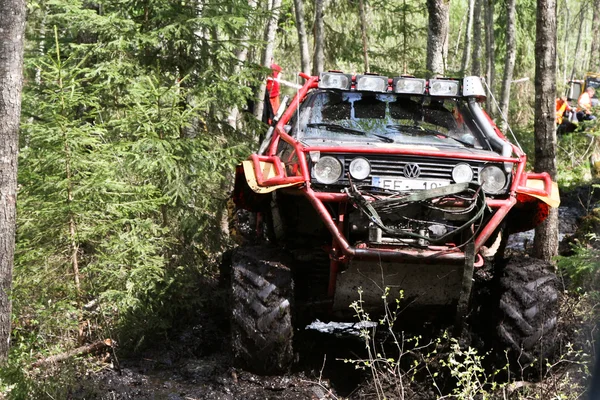 Offroad ciężarówka Mistrzostwa, Alūksne, Łotwa, 10 maja 2008 — Zdjęcie stockowe