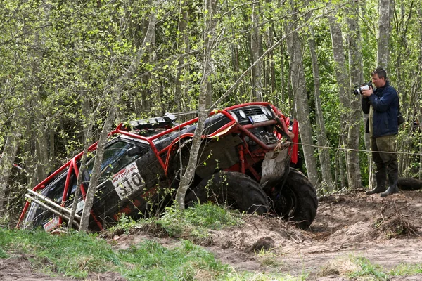 Offroad truck championship, Aluksne, Lettonia, 10 maggio 2008 — Foto Stock