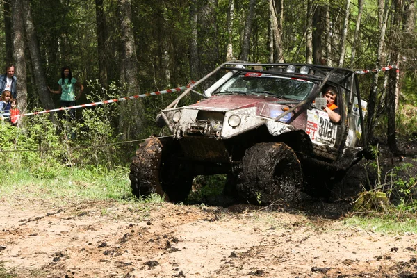 Campeonato de camiones todoterreno, Aluksne, Letonia, 10 de mayo de 2008 —  Fotos de Stock