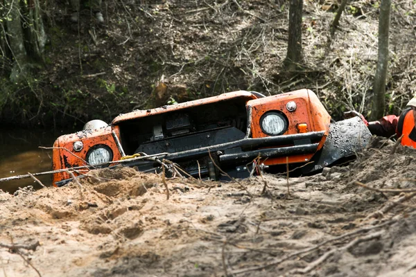 Offroad truck championship, Alūksne, Lettland, 10 maj, 2008 — Stockfoto