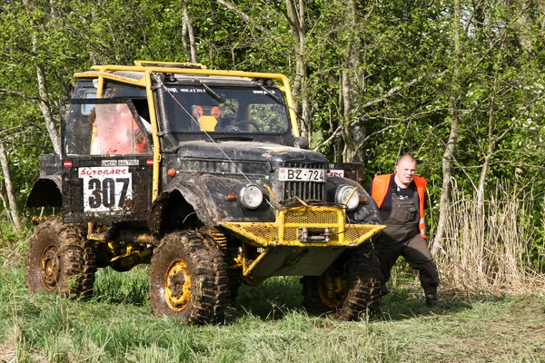 Offroad truck championship, Aluksne, Lettonia, 10 maggio 2008 — Foto Stock