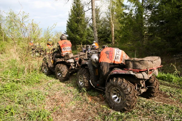 Offroad ciężarówka Mistrzostwa, Alūksne, Łotwa, 10 maja 2008 — Zdjęcie stockowe