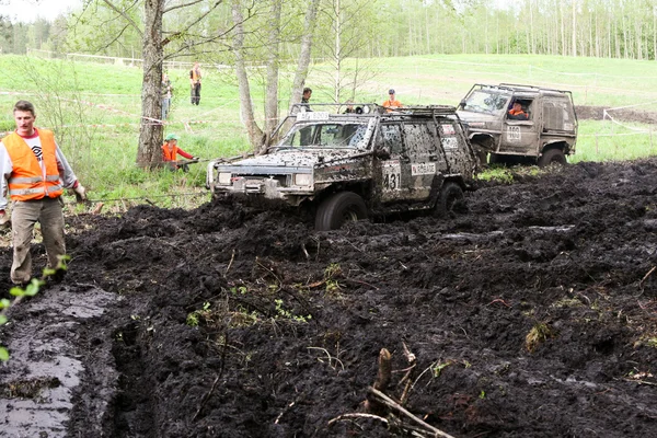 Offroad truck championship, Alūksne, Lettland, 10 maj, 2008 — Stockfoto