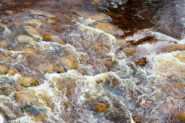 강에 추상 냉동된 얼음 텍스처 — 스톡 사진