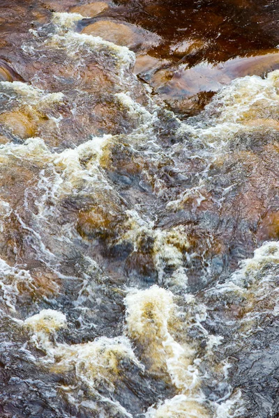 Abstraktní zmrzlého ledu textury v řece — Stock fotografie