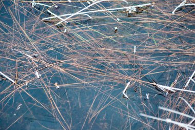 buz dondurulmuş soyut dokular