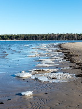 dondurulmuş deniz plaj 