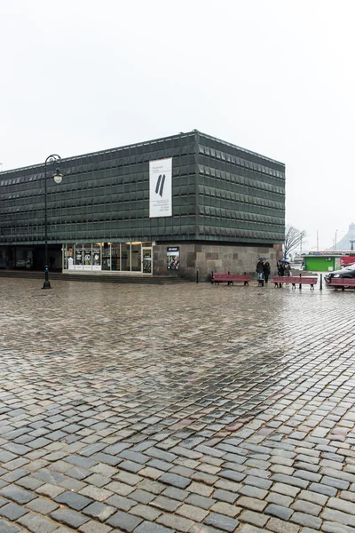 Straßenansicht des alten Stadtzentrums von Riga, Lettland — Stockfoto