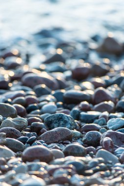 plaj ve deniz suyu taşı