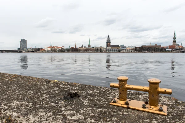 Panoráma képet a riga partvonal — Stock Fotó