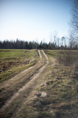 Bahar boş ülkede yol