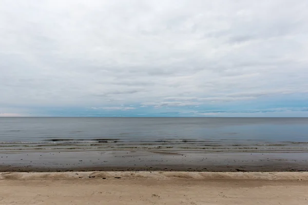 海滩白云 — 图库照片