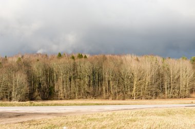 kırsal alanlar erken Bahar