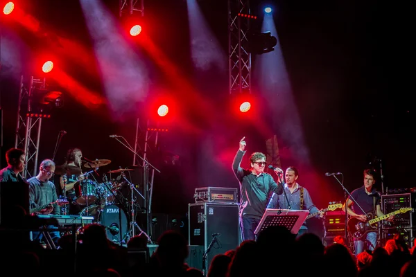 Salacgriva, Letonya, Uluslararası Müzik Festivali Labadaba, Temmuz — Stok fotoğraf