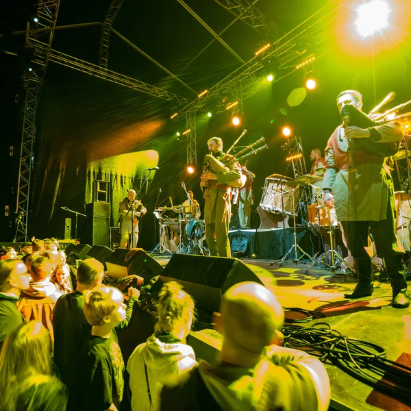 Salacgriva, Letonya, Uluslararası Müzik Festivali Labadaba, Temmuz — Stok fotoğraf