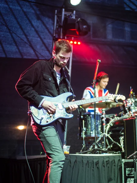 Salacgriva, Letonia, Festival Internacional de Música LABADABA, julio — Foto de Stock