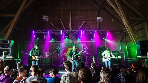 Salacgriva, Lotyšsko, mezinárodní hudební festival Labadaba, červenec — Stock fotografie