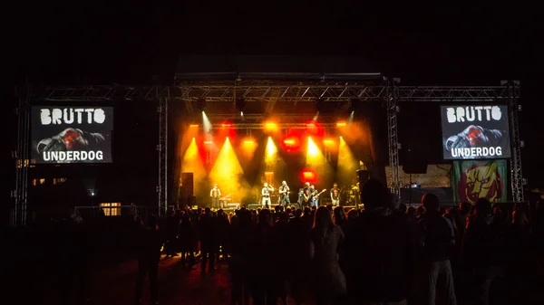 Salacgriva, Letonya, Uluslararası Müzik Festivali Labadaba, Temmuz — Stok fotoğraf